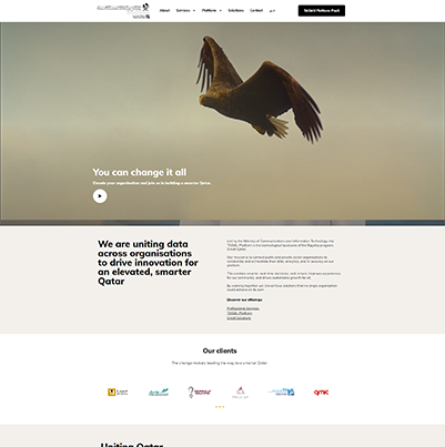 Client pf CreativeWebo Case Study Mock ups of Hello Platform Website Development 