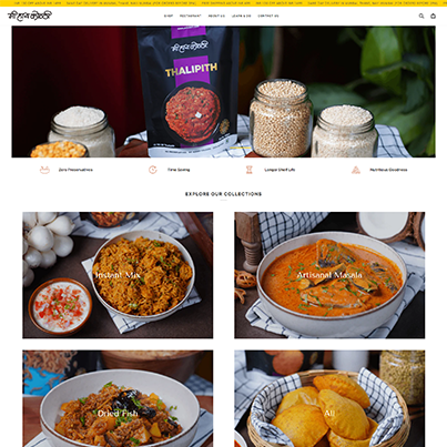 Client pf CreativeWebo Case Study Mock ups of mihikoli Website Development 